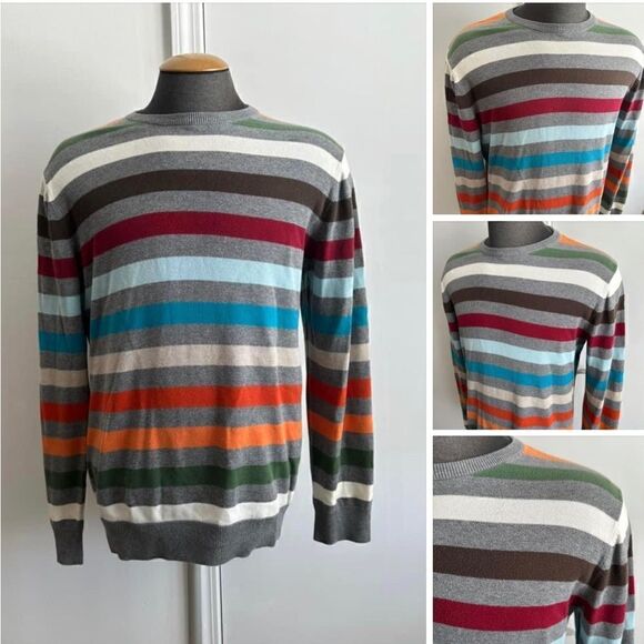 Striped Sweater, Size Large, Old Navy - Picture 1 of 7
